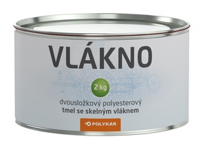 Polykar Vlákno - Dvojzložkový polyesterový tmel so skleným vláknom (6mm) 0