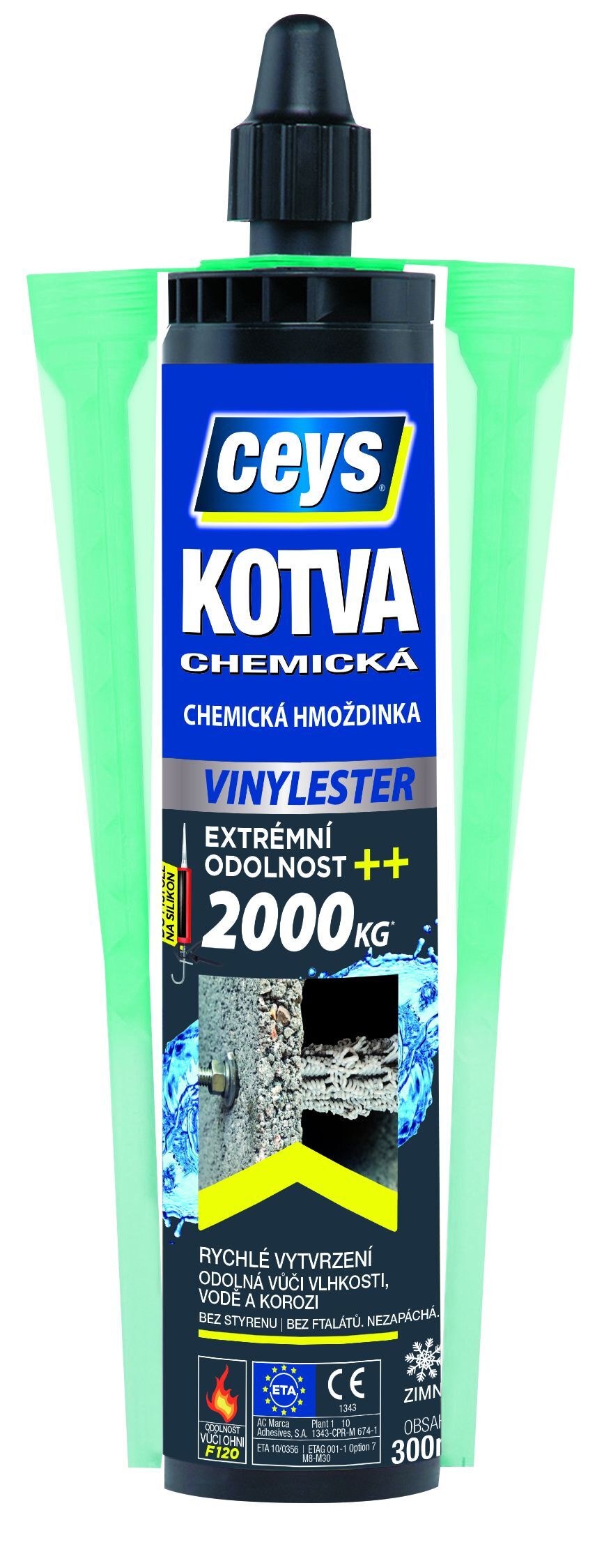 Ceys Chemická kotva vinylester 300ml Ceys Chemická kotva vinylester 300ml