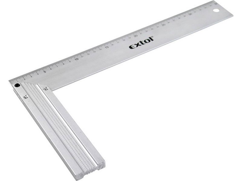 Extol Uholník hliníkový 400x210mm