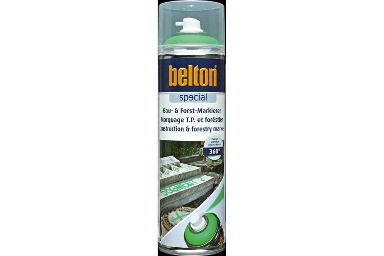 Belton Farba v spreji značkovacia zelená 500ml