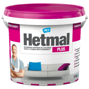 Hetmal Plus - Interiérová biela farba 1
