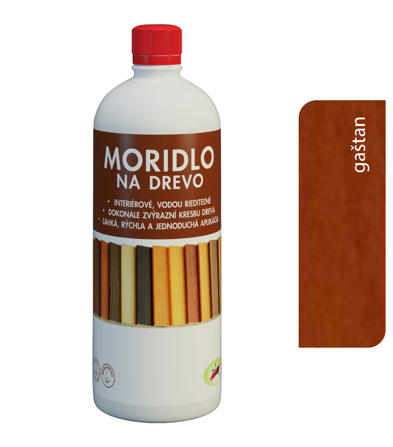 PAM Moridlo na drevo gaštan 0