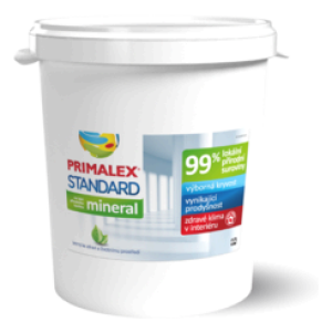 Primalex Štandard - Interiérová biela farba 40kg