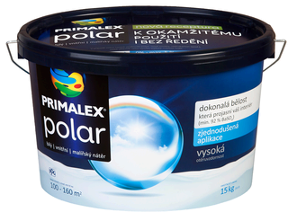 Primalex Polar - Superbiela farba 15kg Primalex Polar - Superbiela farba 15kg