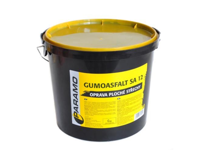 Gumoasfalt SA12 - Asfaltová farba na ploché strechy 5kg