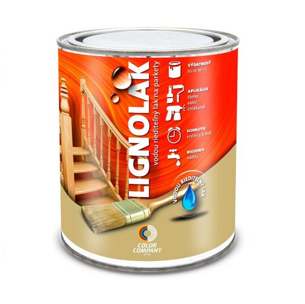 Lignolak lesklý - Vodouriediteľný lak na parkety 0