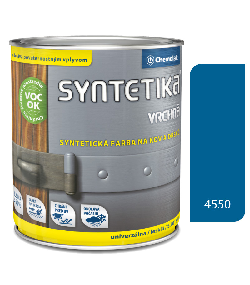 Syntetika S2013U 4550 návestná modrá 0