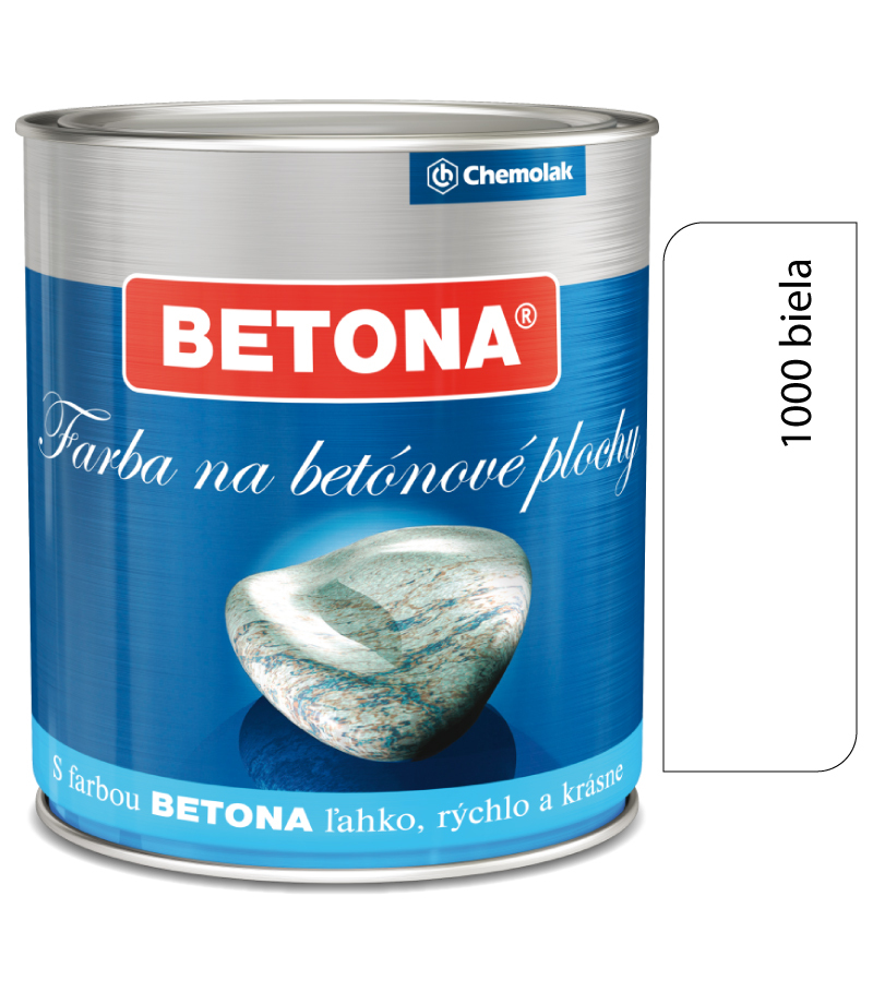 U2043 Betona 1000 biela - Farba na betón 2