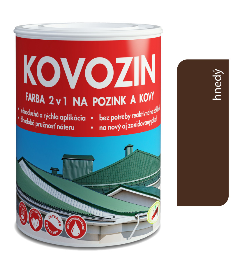 PAM Kovozin 8017 palisander/hnedý 0