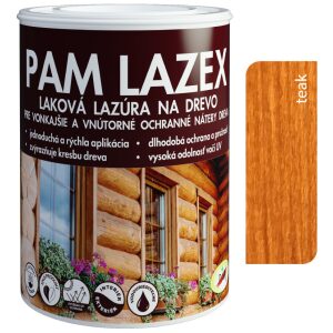 PAM Lazex teak - Hrubovrstvá lazúra 0