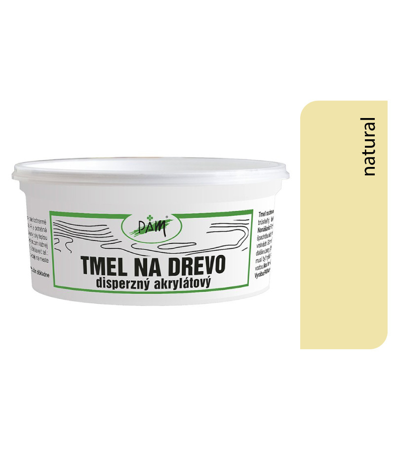 PAM Tmel na drevo natural 0