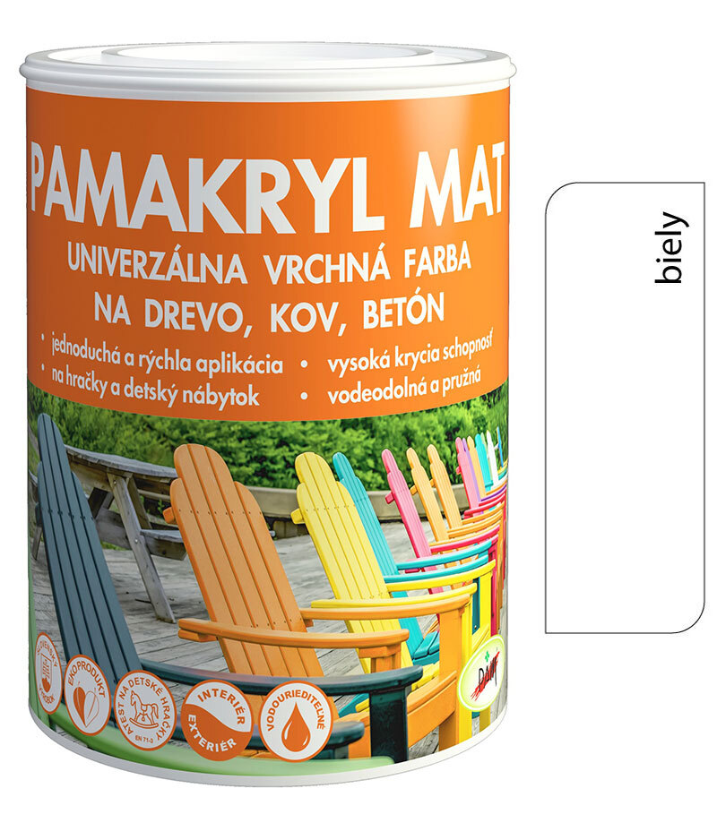 Pamakryl mat Ral 9010 0