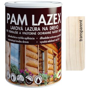 PAM Lazex transparent - Hrubovrstvá lazúra 0