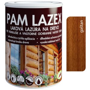 PAM Lazex gaštan - Hrubovrstvá lazúra 0