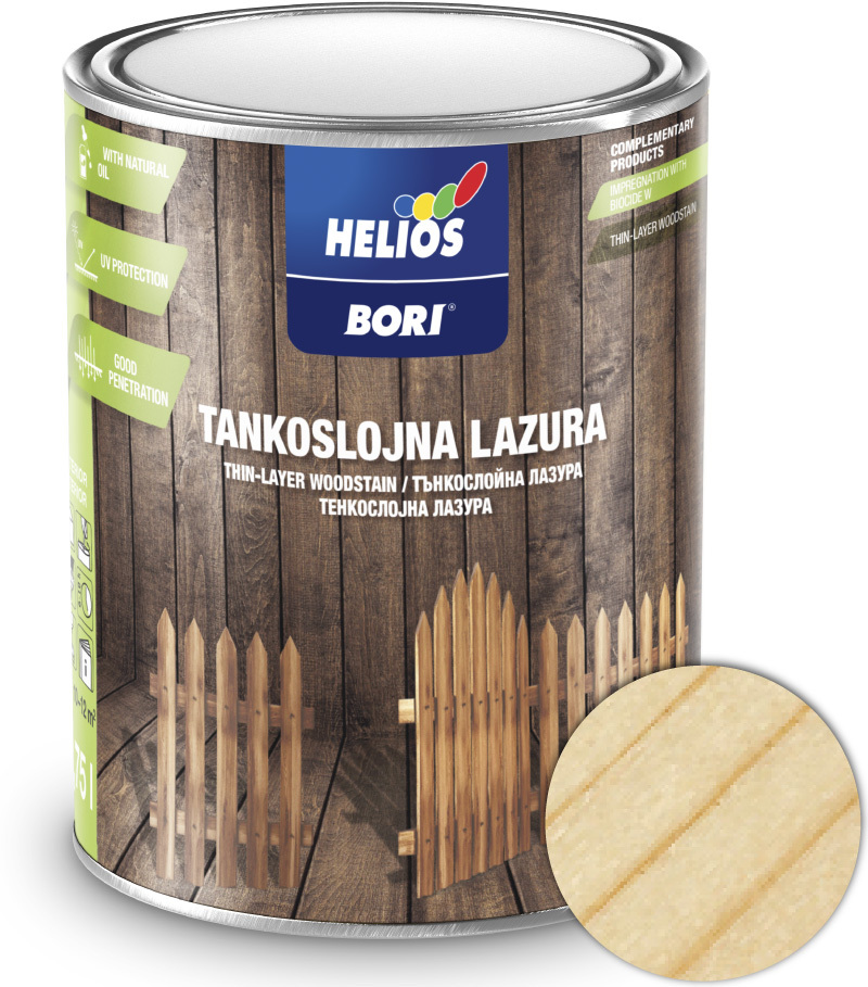 Bori Tenkovrstvá Lazúra Eben 5 0