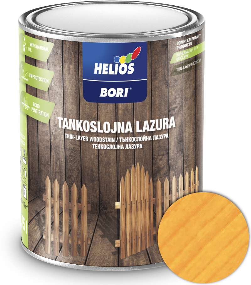 Bori Tenkovrstvá Lazúra Borovica 2 0