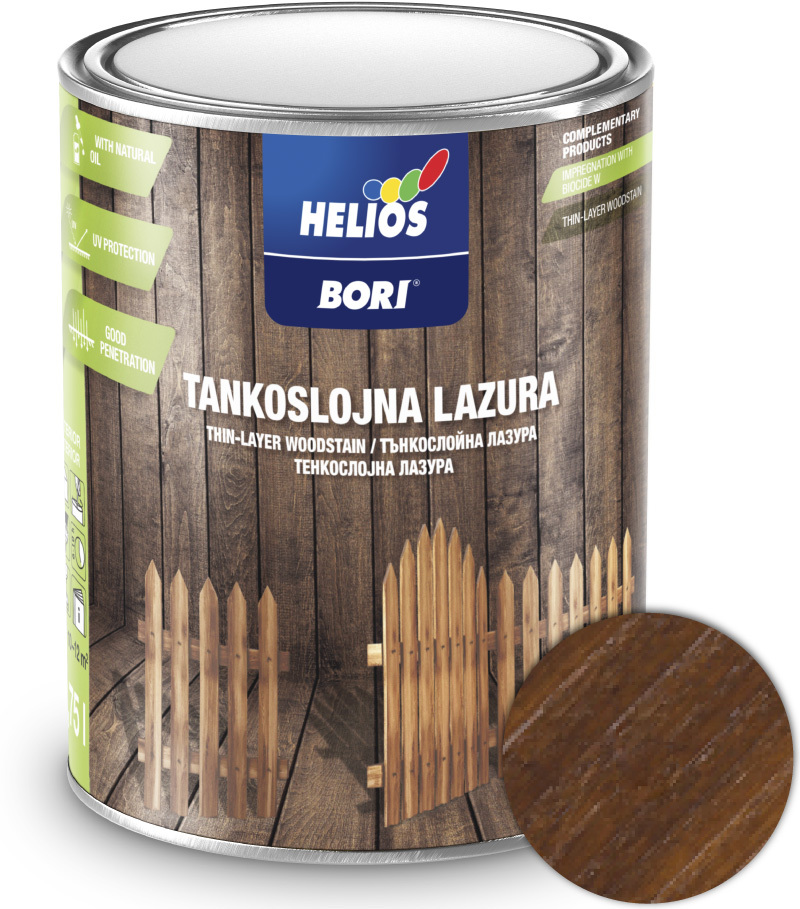 Bori Tenkovrstvá Lazúra Orech 4 0