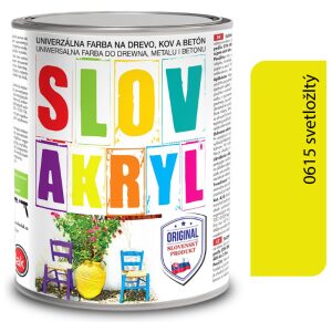 Slovakryl 0615 - svetložltý 0