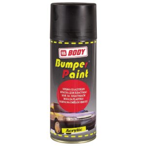 HB Body Bumper paint sprej čierny - Jednozložkový sprej na obnovenie vzhľadu nárazníkov 400ml