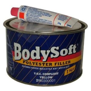 HB BodySoft 211 2K Polyester Filler béžový + tužidlo - dvojzložkový plniaci tmel 1kg