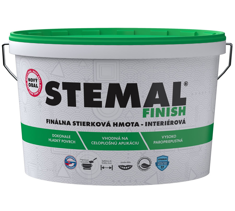 Stemal Finish 30kg - finálna stierková hmota interiérová