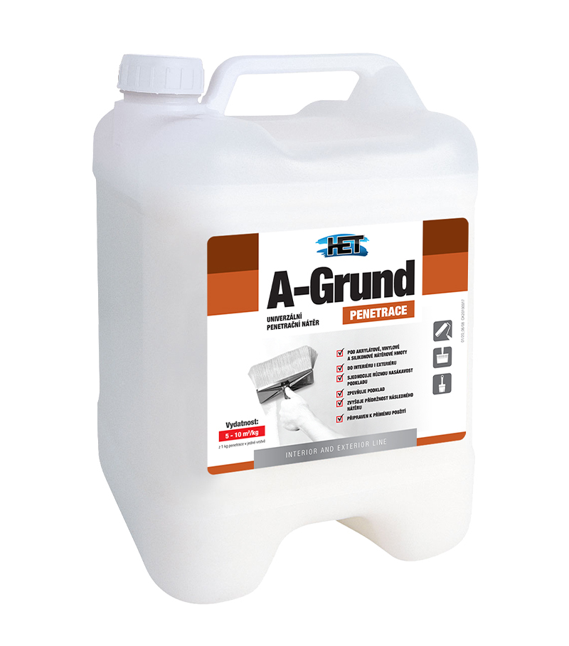 Het A-Grund - Penetračný náter na vápennocementové omietky 5kg