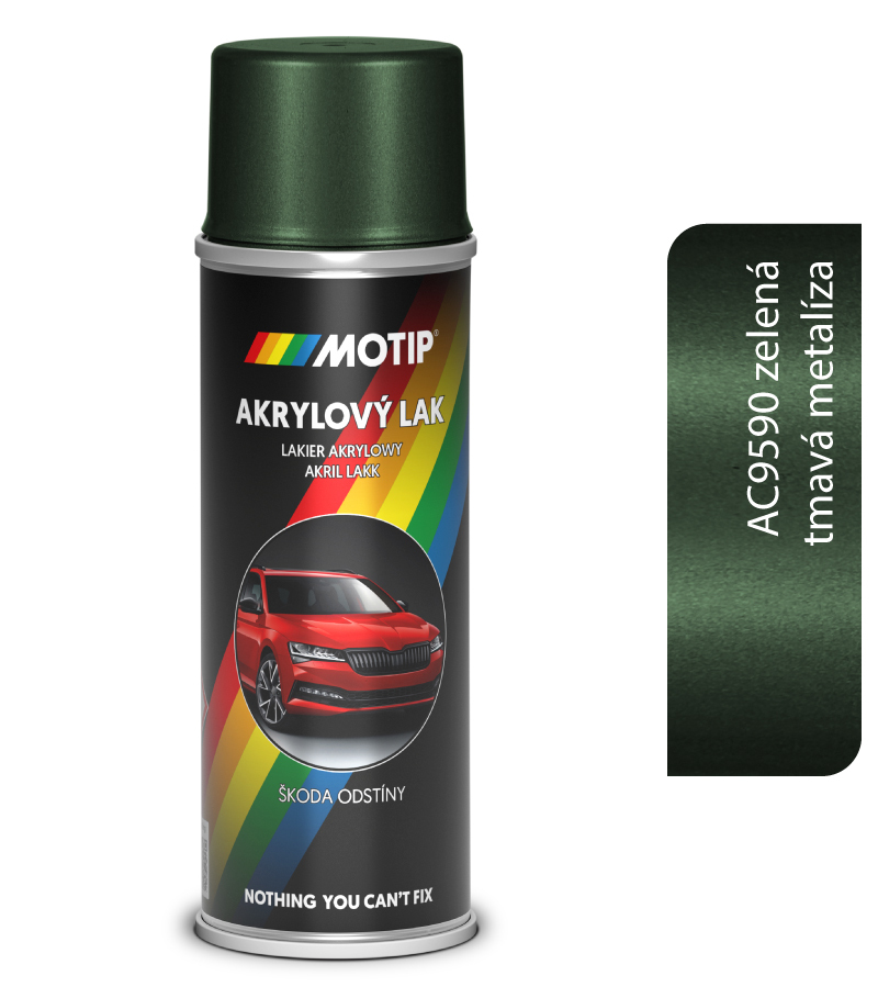 Škoda Autoemail AC9590 Zelená tmavá metalíza L959 200ml