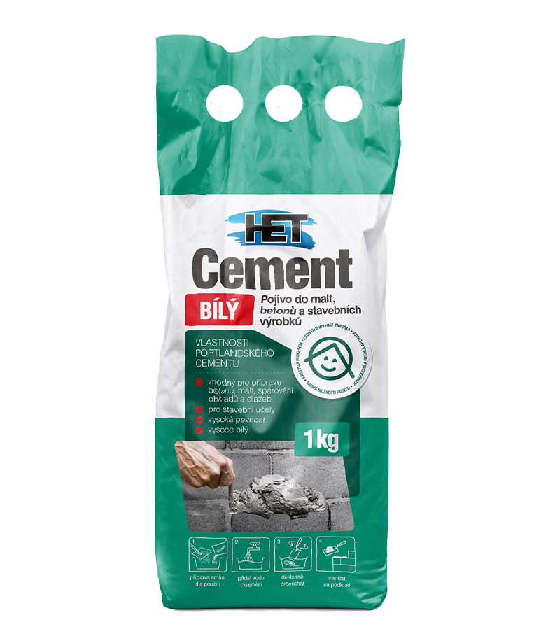 Het cement biely 1kg