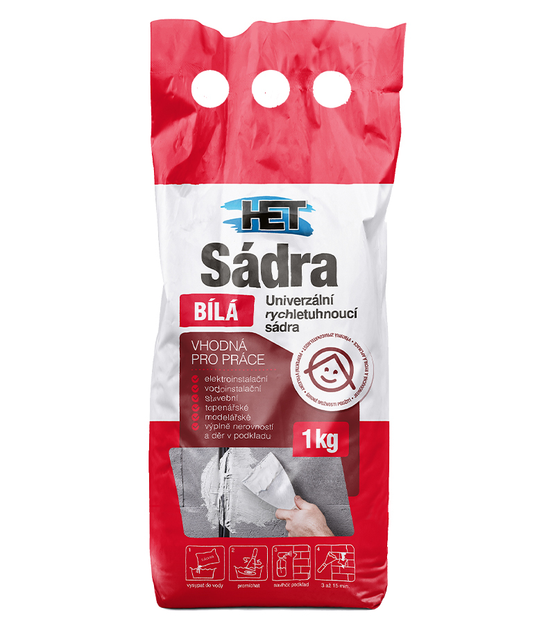 Het Sádra modelárska Almond biela 1kg