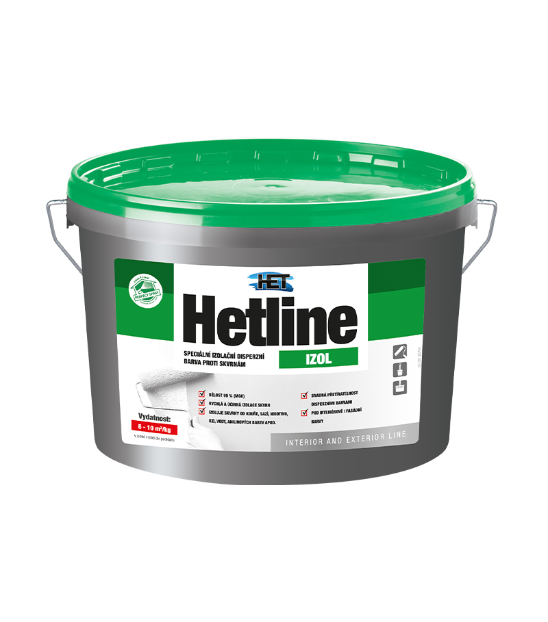 Het Hetline IZOL - Izolačný náter na škvrny 7kg