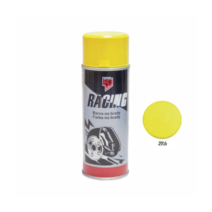 Racing Sprej na brzdy žltá 400ml