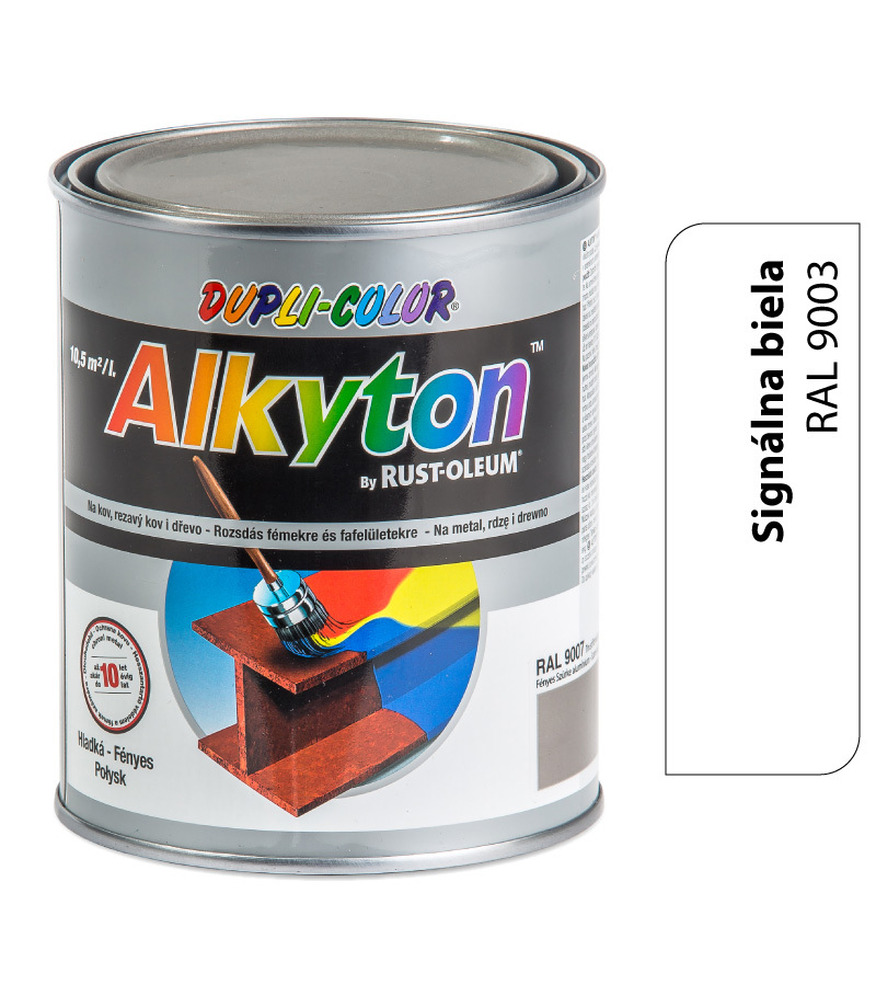 Alkyton lesklá biela