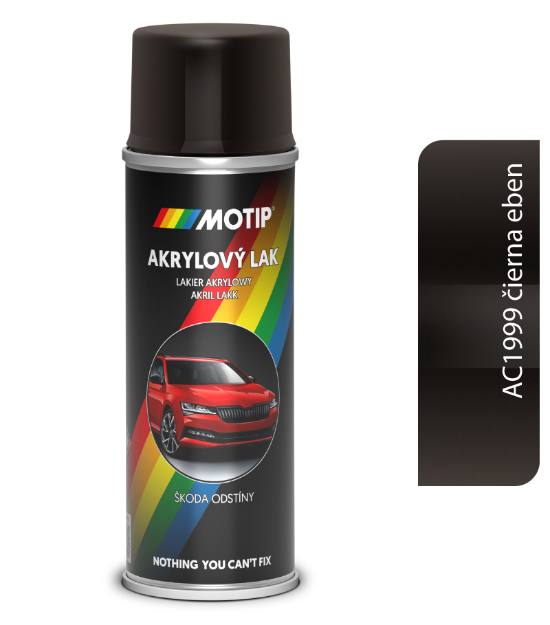 Škoda Autoemail AC1999 Čierna eben L199 200ml