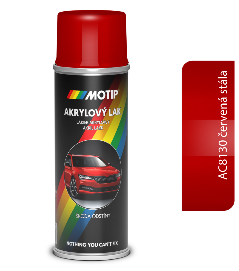 Škoda Autoemail AC8130 Červená stála 200ml