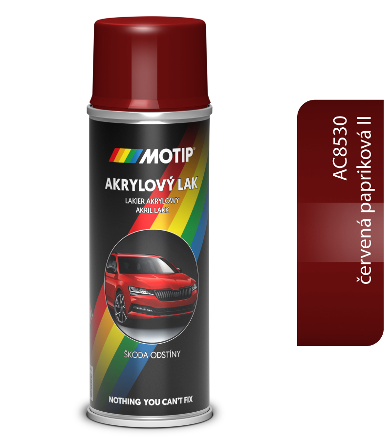 Škoda Autoemail AC8530 Červená papriková II. 200ml
