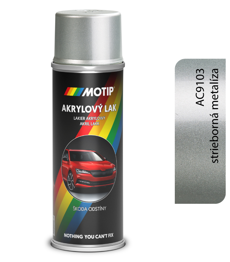 Škoda Autoemail AC9103 Strieborná metalíza L910 200ml