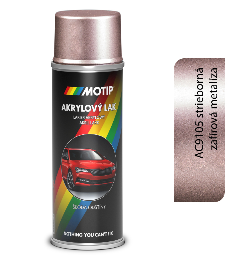 Škoda Autoemail AC9105 Strieborná zafírová metalíza L910 200ml