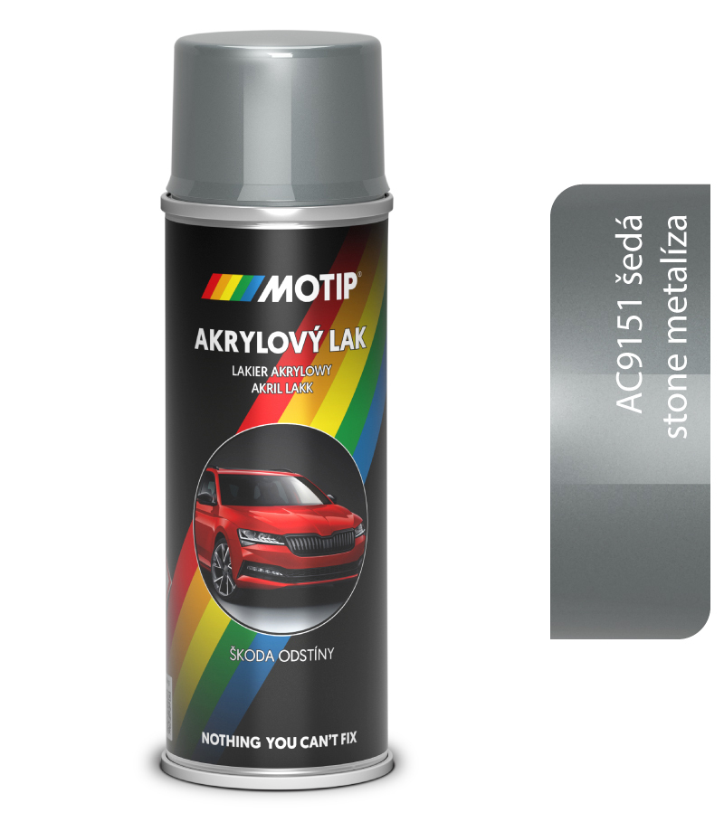 Škoda Autoemail AC9151 Šedá Stone metalíza 200ml