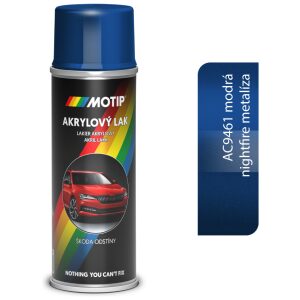 Škoda Autoemail AC9461 Modrá Night Fire metalíza 200ml