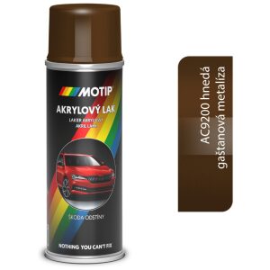Škoda Autoemail AC9200 Hnedá gaštanová metalíza 200ml