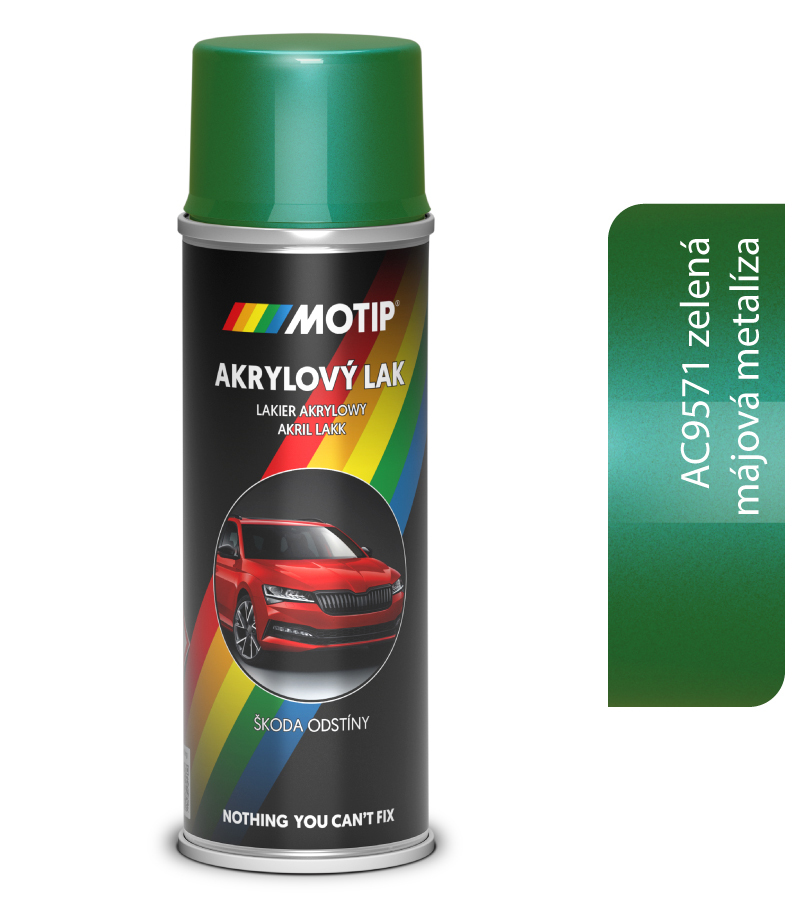 Škoda Autoemail AC9571 Zelená májová metalíza 8S8S 200ml