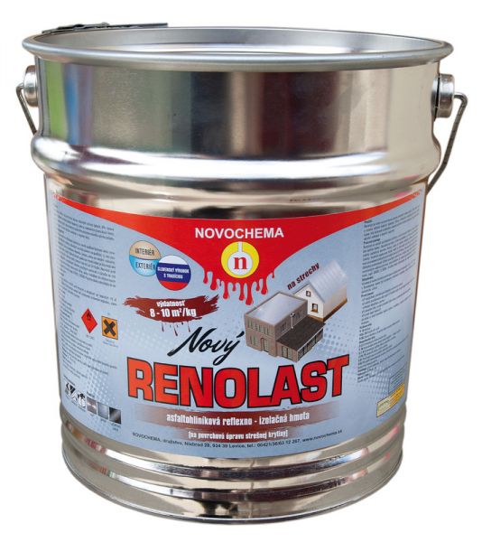 Renolast 7kg - reflexno-izolačný náter na strechy