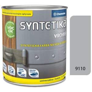Syntetika S2013U 9110 hliníková - vrchná farba lesklá 2