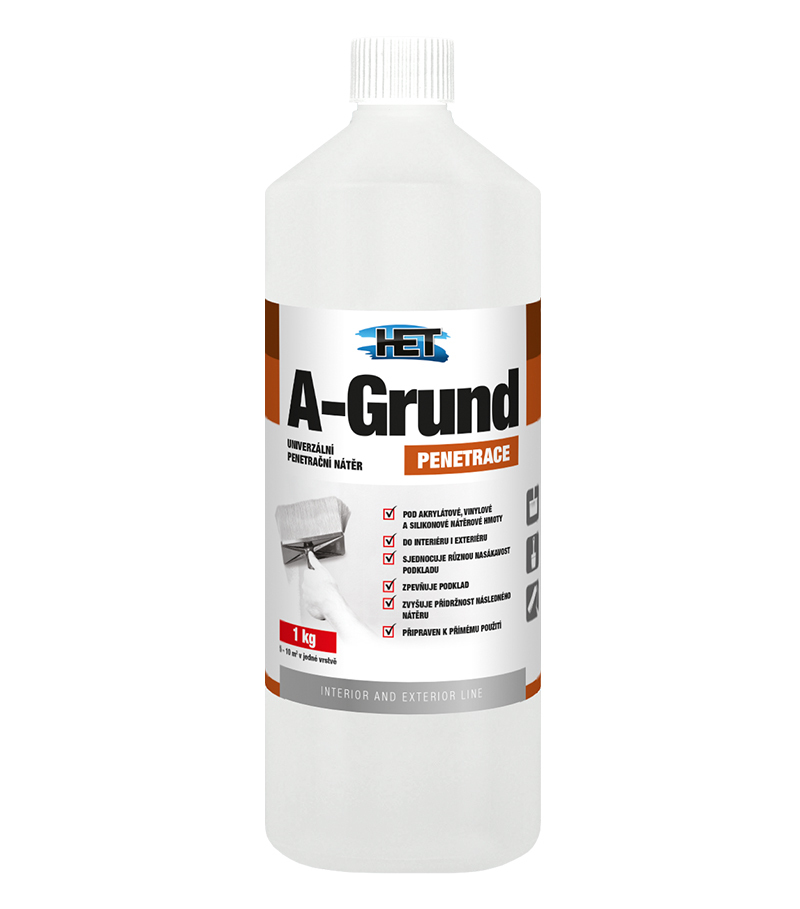 Het A-Grund - Penetračný náter na vápennocementové omietky 1kg