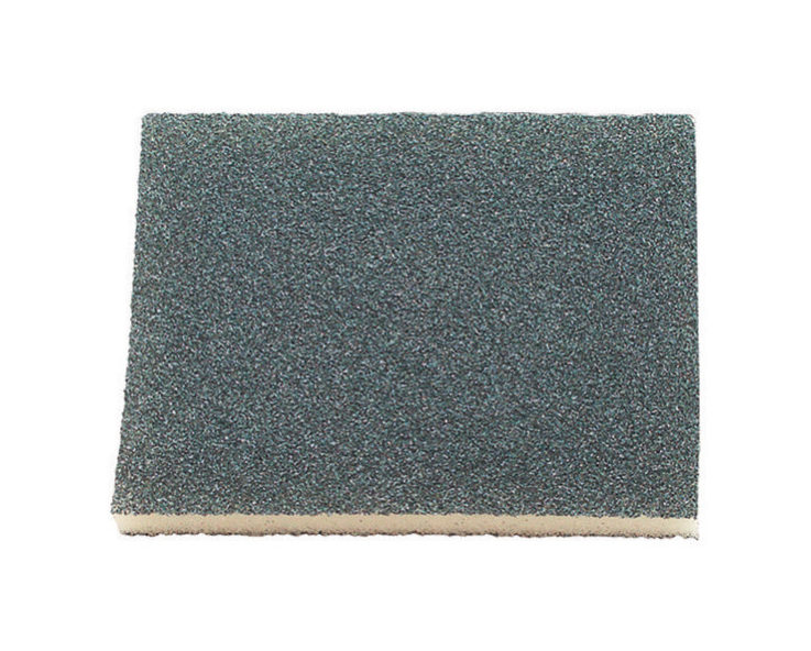 Spokar brúsna hubka 2-stranná (123x100x12mm) zrnitosť 100