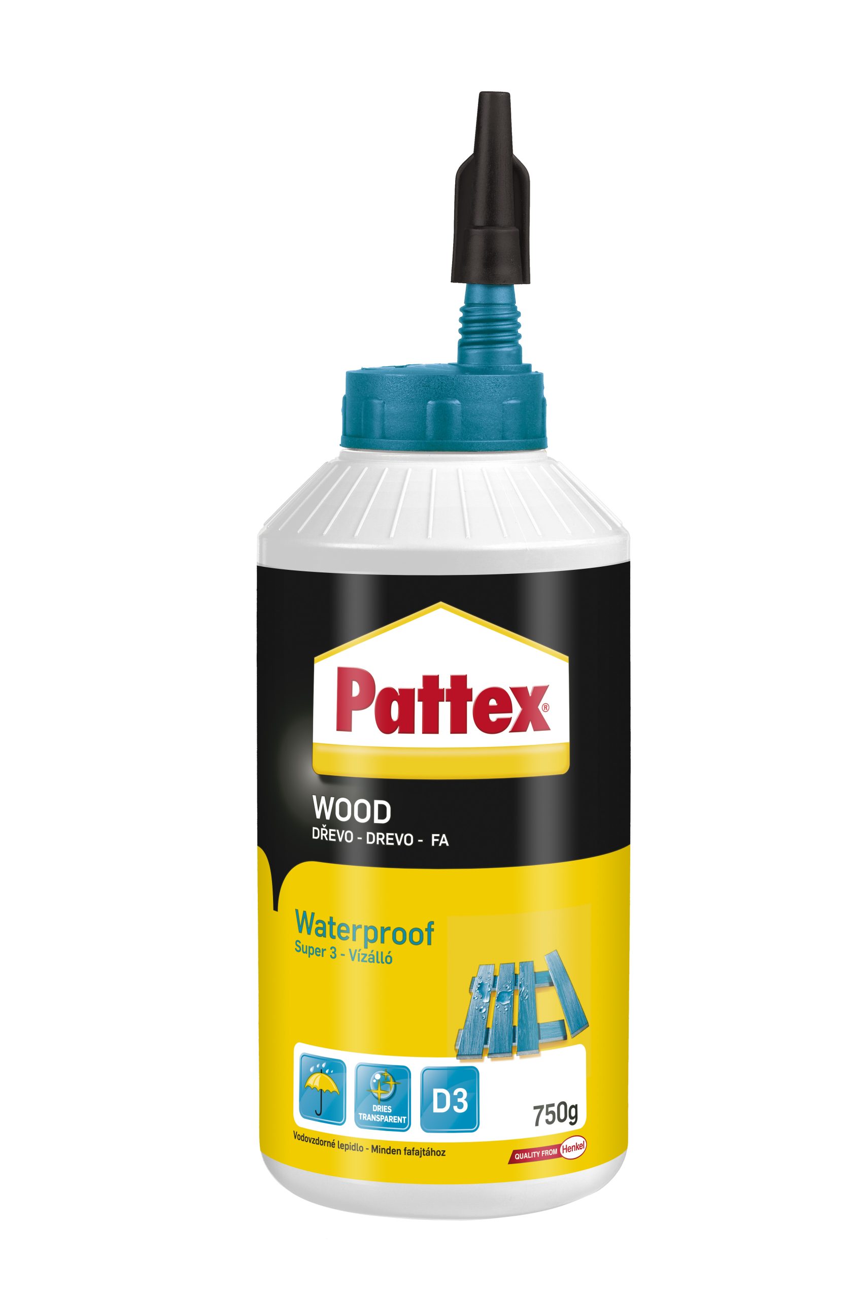 Pattex Super 3 750g - lepidlo na drevo