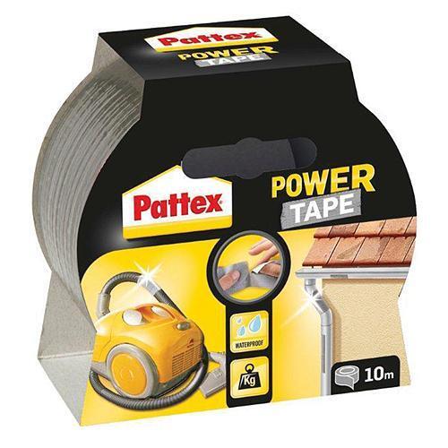 Pattex Power Tape strieborná 10m - vodeodolná