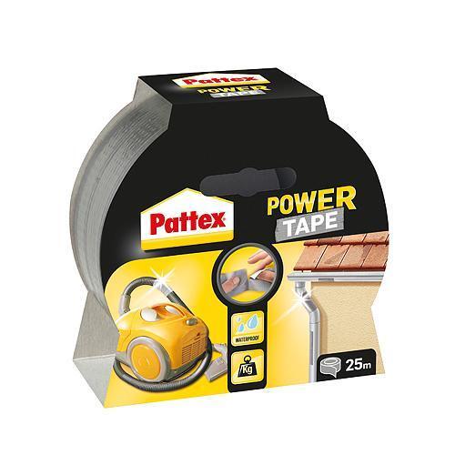 Pattex Power Tape strieborná 25m - vodeodolná