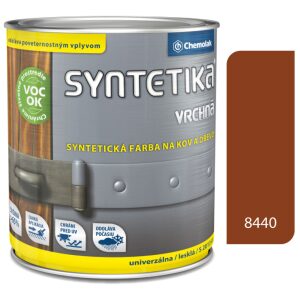 Syntetika S2013U 8440 červenohnedá - vrchná farba lesklá 2