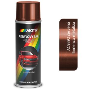 Škoda Autoemail AC9892 Červená Flamenco metalíza 200ml